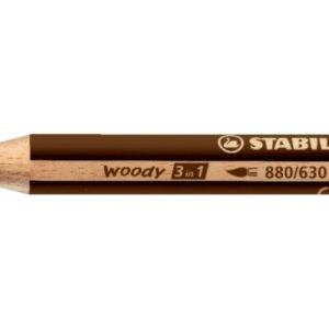 STABILO   Farbstifte Woody 3 in 1 880/630   braun