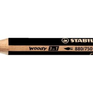 STABILO   Farbstifte Woody 3 in 1 880/750   schwarz