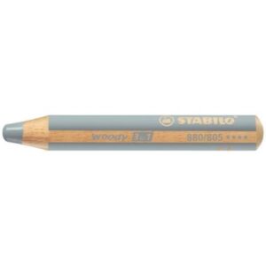 STABILO   Farbstifte Woody 3 in 1 880/805   silber