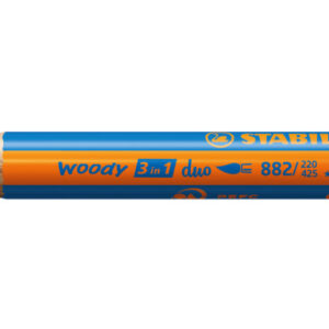STABILO   Farbstift Woody 3 in 1 2/220-425 Duo, orange/blau