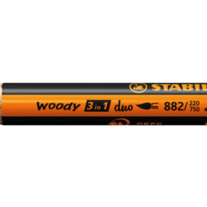 STABILO   Farbstift Woody 3 in 1 2/220-750 Duo, orange/schwarz