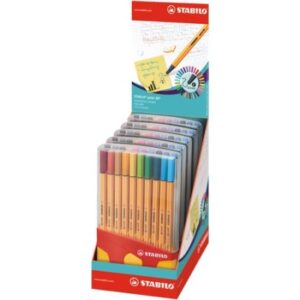 STABILO   Fineliner Point 88       0.4mm 8820-03   20 Farben, Box