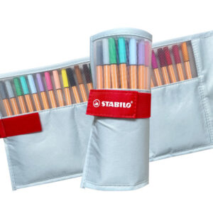 STABILO   Rollerset point 88       0.4mm 8825-08-0 25 Farben ass.     pastellgrau