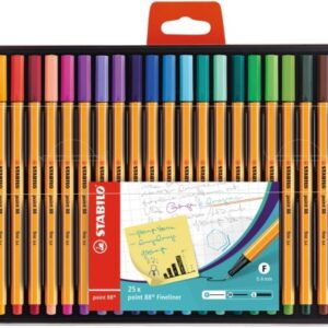 STABILO   Fineliner Point 88       0.4mm 8825-1    25er Etui