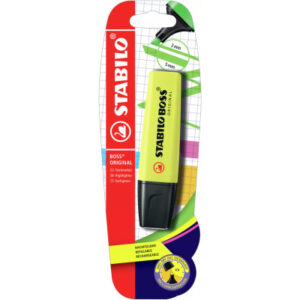 STABILO   Textmarker BOSS          2/5mm B-10129-1 gelb