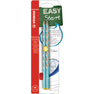 STABILO   Bleistift EASYgraph S       HB B-53107-5 blau, L                2 Stück