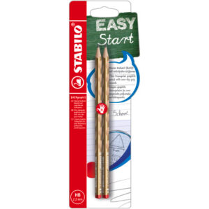 STABILO   Bleistift EASYgraph S       HB B-56622-1 gold, R                2 Stück