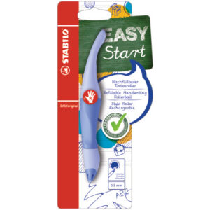 STABILO   Tintenroller Easy Original B-58455-5 pastell blau, Rechtshänder