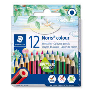 STAEDTLER Farbstifte 185C12    upcycled Wood         12 Stück
