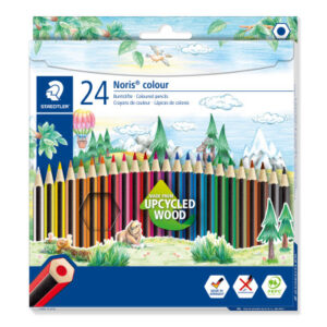 STAEDTLER Farbstifte 185C24    upcycled Wood         24 Stück