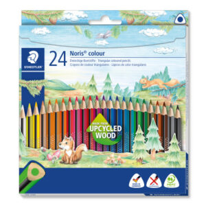 STAEDTLER Farbstifte Noris Colour 187C2403  upcycled Wood         24 Stück