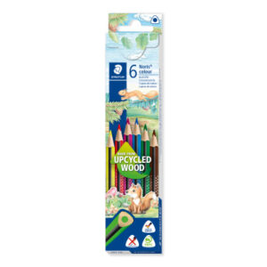 STAEDTLER Farbstifte Noris Colour 187C6 03  upcycled Wood          6 Stück