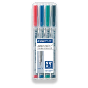 STAEDTLER Lumocolor non-perm.          S 311 WP4   4 Farben ass.