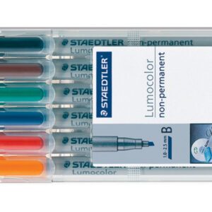 STAEDTLER Lumocolor non-perm.          B 312 WP6   6 Farben ass.