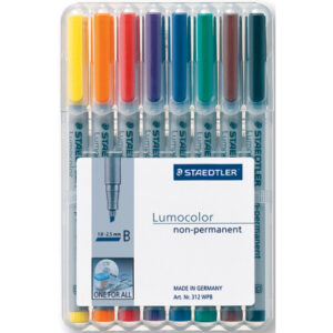 STAEDTLER Lumocolor non-permanent      B 312 WP8   8 Farben ass.