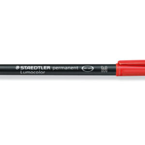 STAEDTLER Lumocolor permanent          M 317-2     rot
