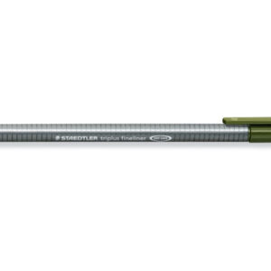 STAEDTLER Triplus Fineliner        0,3mm 334-57    olivgrün