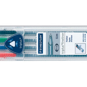 STAEDTLER Feinschr. triplus 334    0,3mm 334 SB4   4 Farben ass.