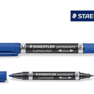 STAEDTLER Lumocolor DUO 348    0.6/1.5mm 348-3     blau                     perm.