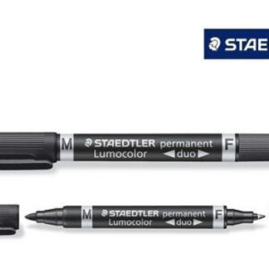 STAEDTLER Lumocolor DUO 348    0.6/1.5mm 348-9     schwarz                  perm.