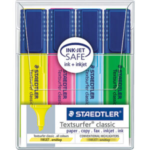 STAEDTLER Textsurfer Classic 364WP4    4 Farben ass.