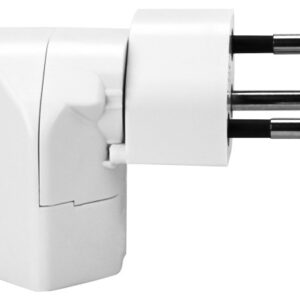 STEFFEN   Dreh-Winkeladapter 149712    weiss                1 Stecker