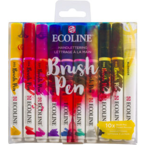 TALENS    Ecoline Brush Pen Set 11509810  ass. Handlettering    10 Stück