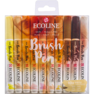 TALENS    Ecoline Brush Pen Set 11509816  ass. Skin             10 Stück