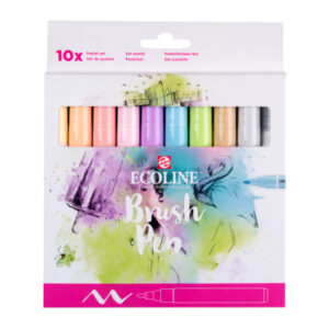 TALENS    Ecoline Brush Pen Set 11509811  ass. Pastel           10 Stück