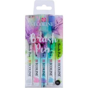 TALENS    Ecoline Brush Pen Set 11509931  pastel                 5 Stück