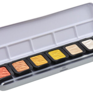 TALENS    Perlglanzfarbe Finetec Box F0600     Essentials Metals     6 Farben