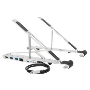 TARGUS    Portable Stand       Alu/black AWU100005 with Integrated Dock     USB-C