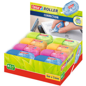 TESA      Korrekturroller Mini EcoLogo 598160000 4 Farben ass.