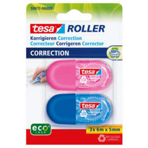 TESA      Korrekturroller Mini    5mmx6m 598170000 2 Farben ass.