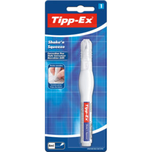 TIPP-EX   Shake'n Squeeze            8ml 8022923   Korrekturstift, Blister  weiss
