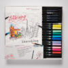 TOMBOW    ABT Dual Brush Pen SET 272469051 Geschenkset inkl. A4 Block