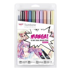 TOMBOW    Manga-Set Shojo ABT10CMAN                        10-tlg.