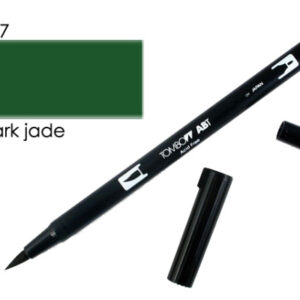 TOMBOW    Dual Brush Pen ABT 177   dunkle jade
