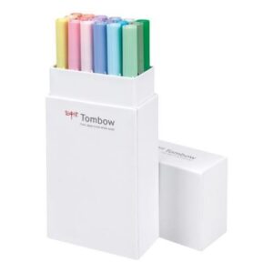 TOMBOW    ABT Dual Brush Pen ABT-18P-5 18er Set Pastelltöne