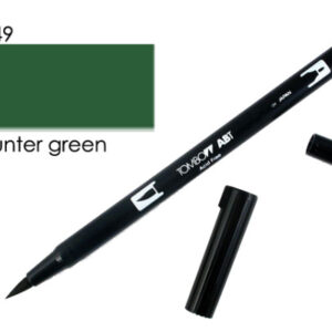 TOMBOW    Dual Brush Pen ABT 249   hunter green