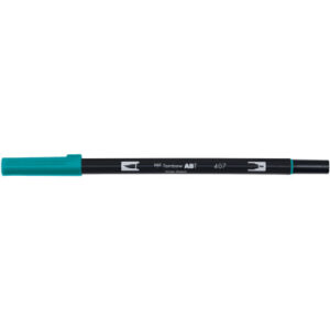 TOMBOW    Dual Brush Pen ABT-407   tiki teal