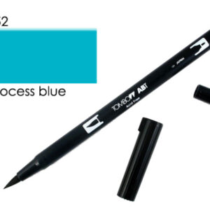 TOMBOW    Dual Brush Pen ABT 452   process blue