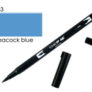 TOMBOW    Dual Brush Pen ABT 533   pfauenblau