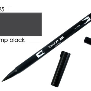 TOMBOW    Dual Brush Pen ABT N25   lamp black
