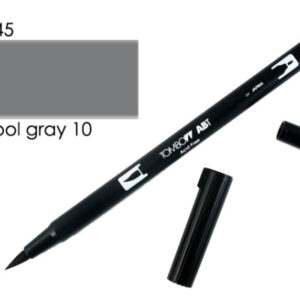 TOMBOW    Dual Brush Pen ABT N45   cool gray 10