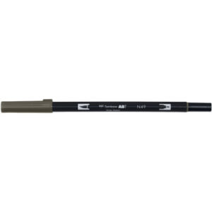 TOMBOW    Dual Brush Pen ABT-N49   warm grey 8