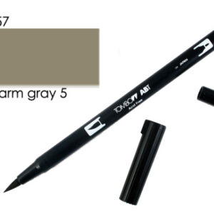 TOMBOW    Dual Brush Pen ABT N57   warm grey 5