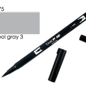 TOMBOW    Dual Brush Pen ABT N75   cool grey 3