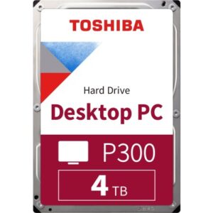 TOSHIBA   HDD P300 High Performance  4TB HDWD240UZ internal, SATA 3.5 inch   BULK