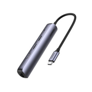 UGREEN    USB-C Hub 5in1, Silver (BB) 10919     HDMI,RJ45,2xUSB-A,USB-C PD